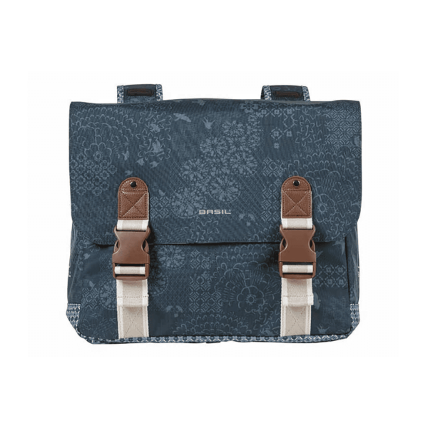 Basil fietstas dubbel Boheme indigo blue 35L