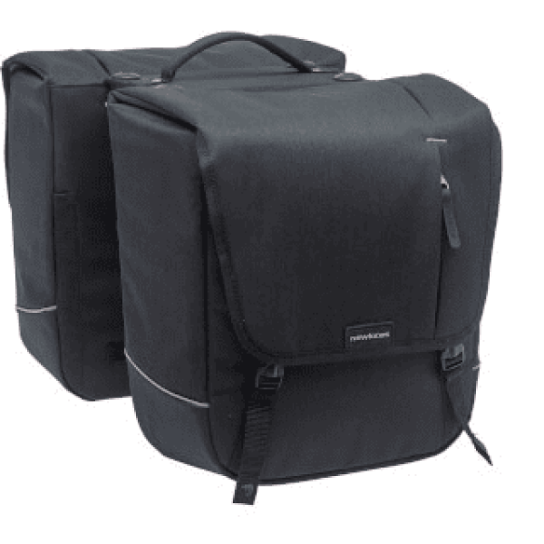 New Looxs fietstas dubbel Nova black Racktime 32L