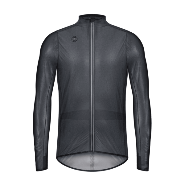 CHAQUETA LIGERA IMPERMEABLE PLUVIA UNISEX TRUE BLACK - S