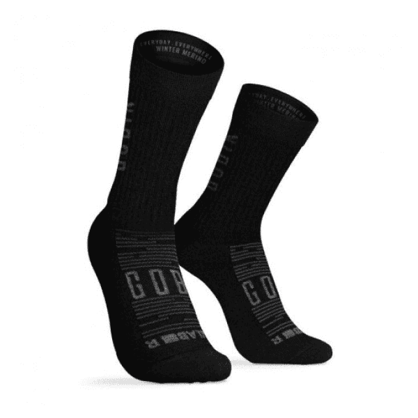 CALCETINES WINTER MERINO UNISEX BLACK TSS - S/M