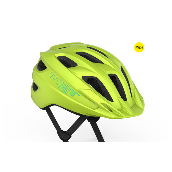 VALHELM MET CRACKERJACK MIPS LIME UNI