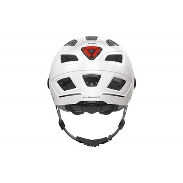 Abus helm Hyban 2.0 polar white L 56-61cm