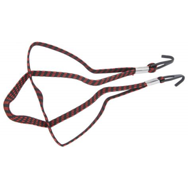 CT SPANNGURT STRING DLX580 MM, SCHWARZ/ROT